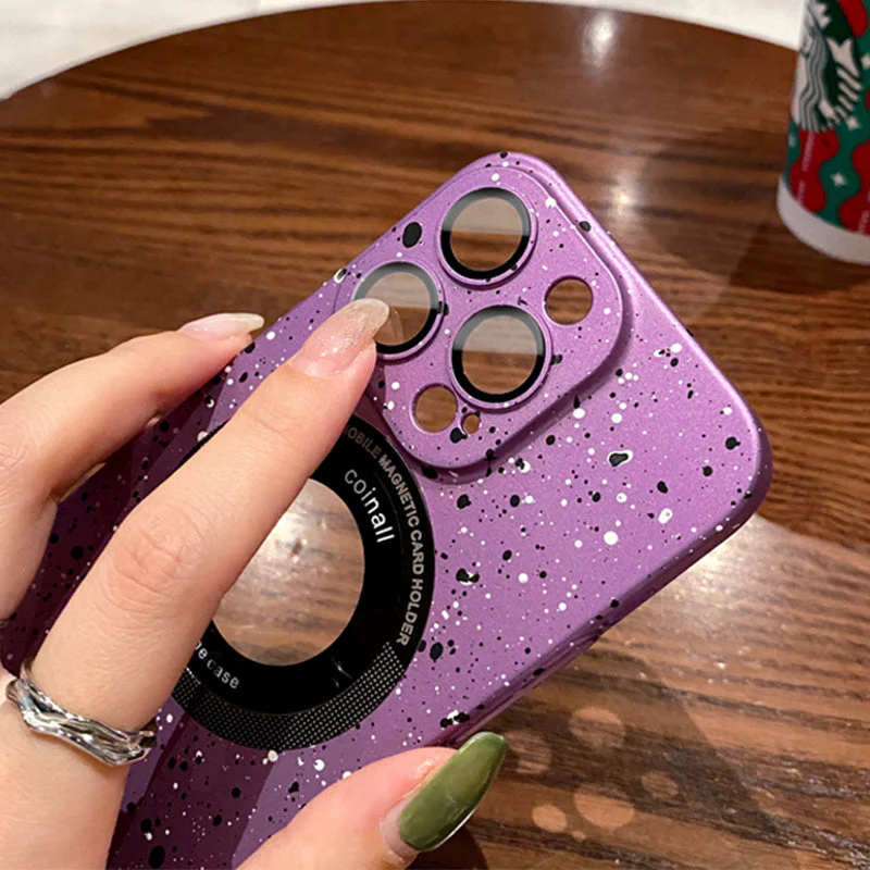 Magnetic Splash Ink Style Case - iPhone - Image 13