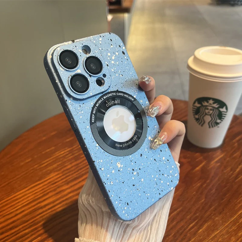 Magnetic Splash Ink Style Case - iPhone - Image 3