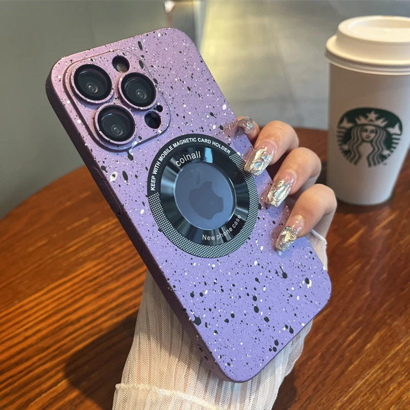 Magnetic Splash Ink Style Case - iPhone - Image 5