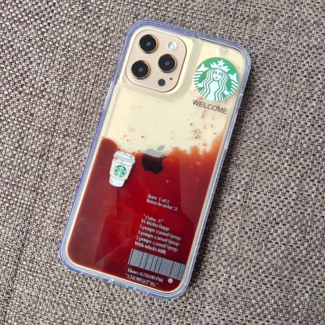 Coffee Edition Floating Gel Liquid Case - iPhone - Image 5