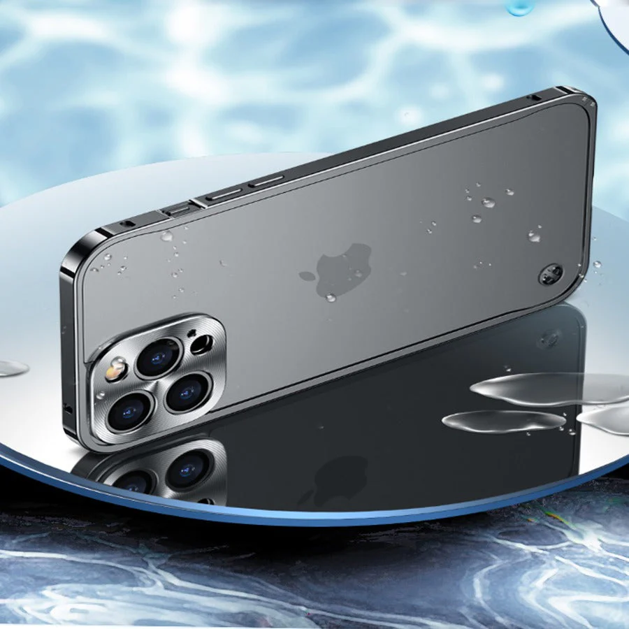 iPhone - Translucent Metal Frame Matte Case - Image 4