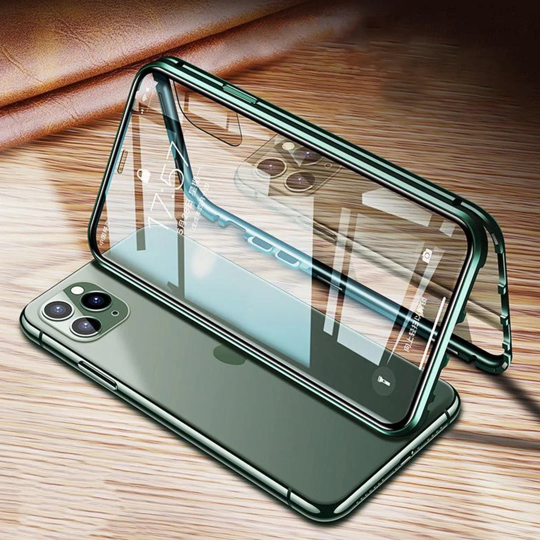 iPhone - Auto Fit Magnetic Glass Camera Protective Case - Image 7