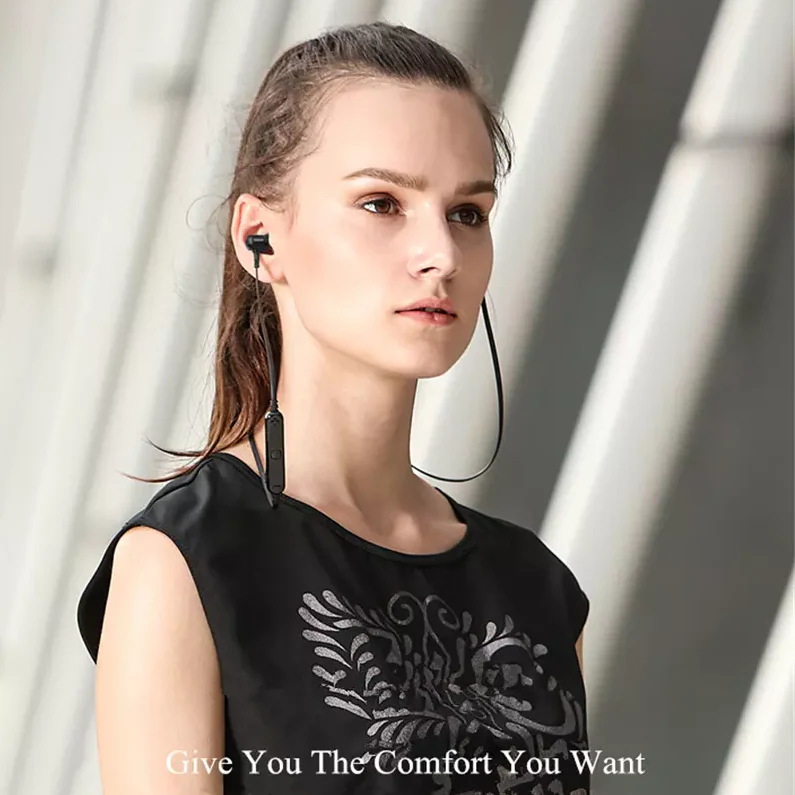 ipipoo ® Wireless Smart Sport Stereo Earphones-IL97BL (Black) - Image 5
