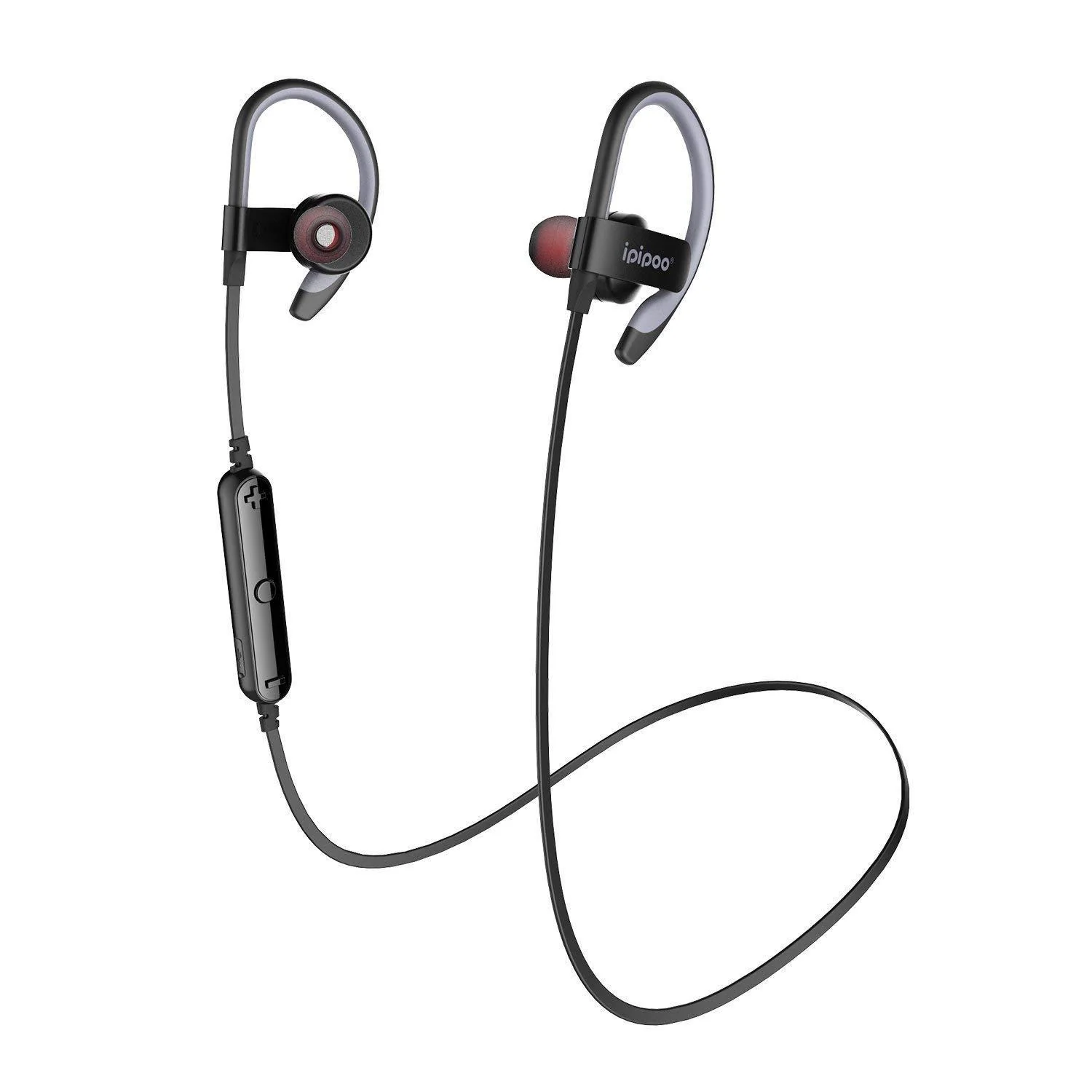 ipipoo ® Wireless Sport Earphones-IL98BL (Black) - Image 5