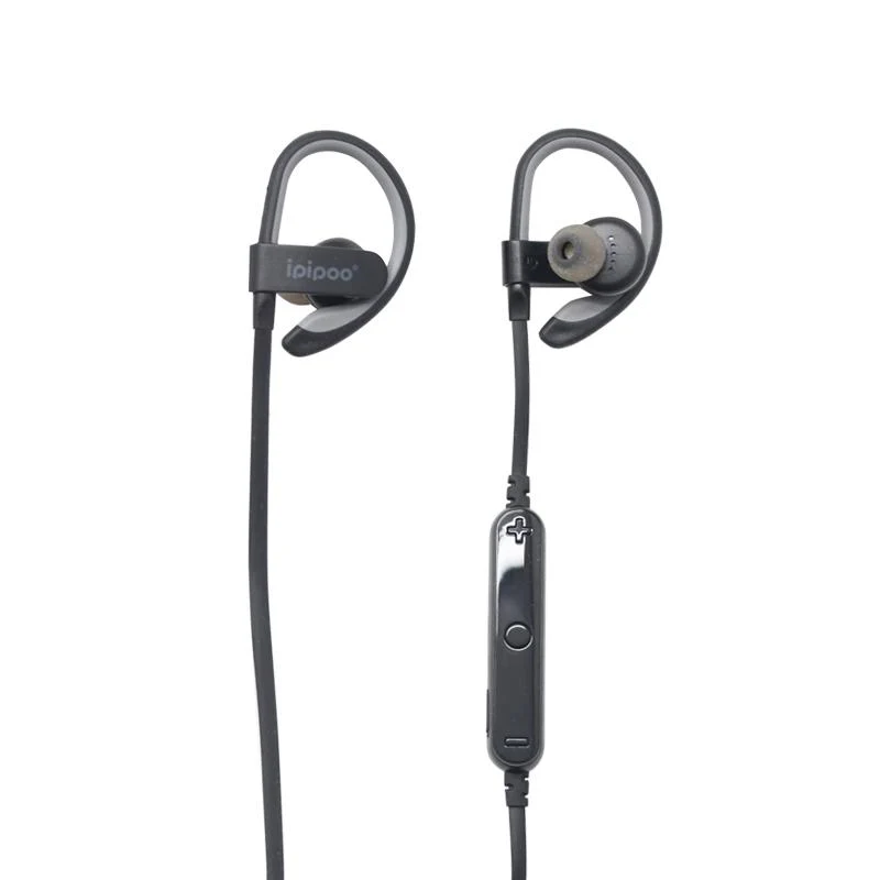 ipipoo ® Wireless Sport Earphones-IL98BL (Black) - Image 6
