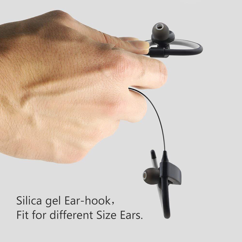 ipipoo ® Wireless Sport Earphones-IL98BL (Black) - Image 7
