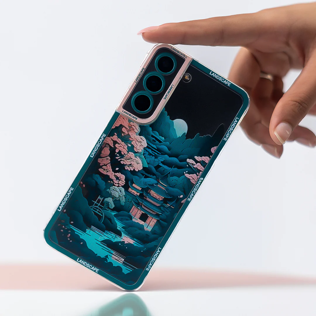 Japanese Landscape Pattern Soft Case - Samsung - Image 3