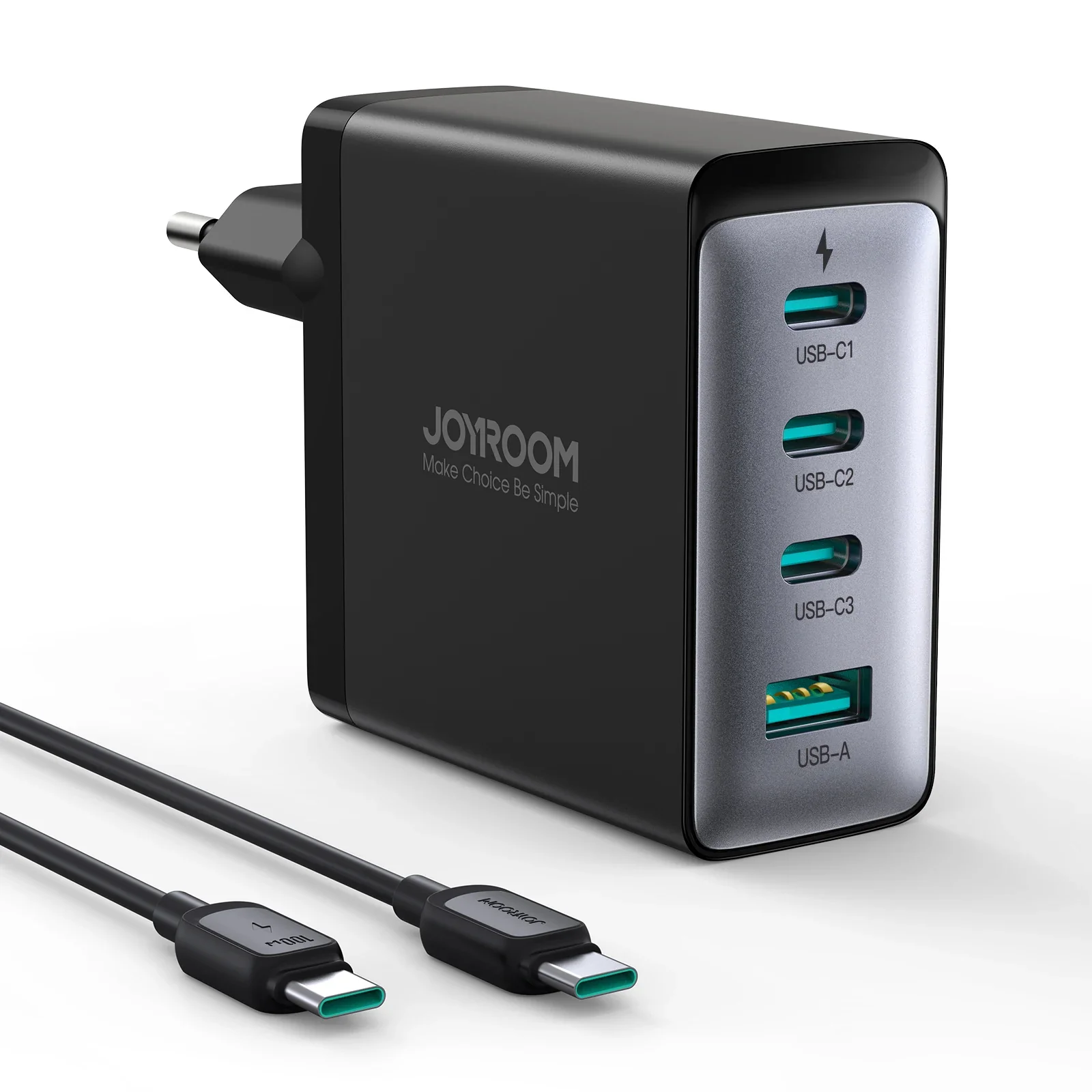 JOYROOM 100W GaN Pro 4 Port Fast Charger - Image 2