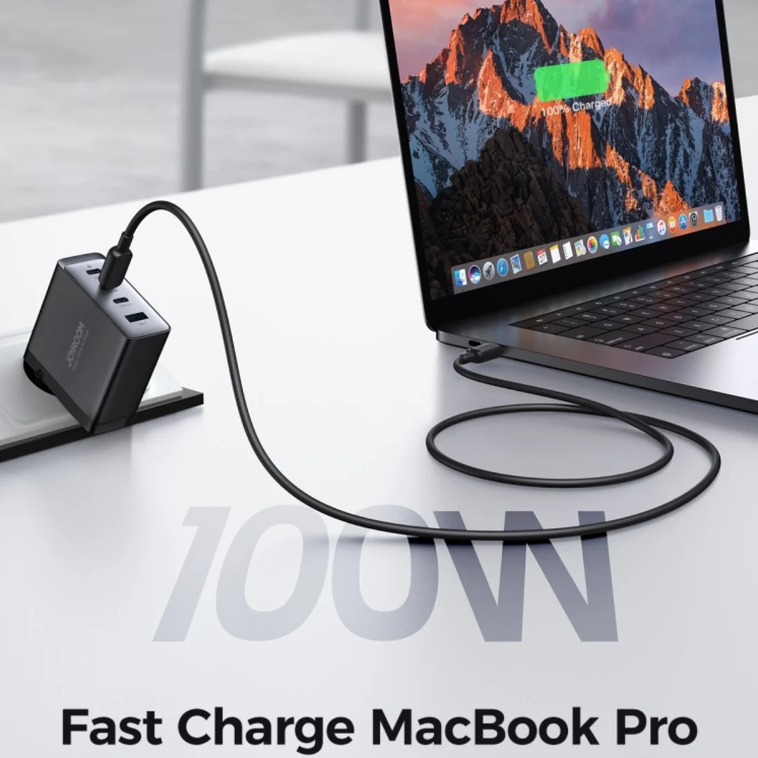 JOYROOM 100W GaN Pro 4 Port Fast Charger - Image 6