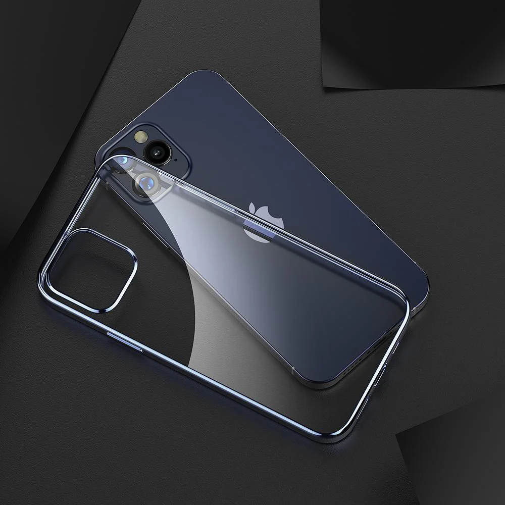 iPhone 12 Pro Max Electroplating Silicone Transparent Glitter Case - Image 5