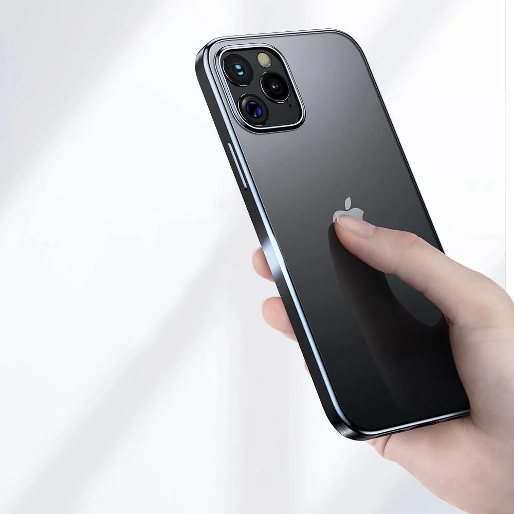 iPhone 12 Pro Max Electroplating Silicone Transparent Glitter Case - Image 7
