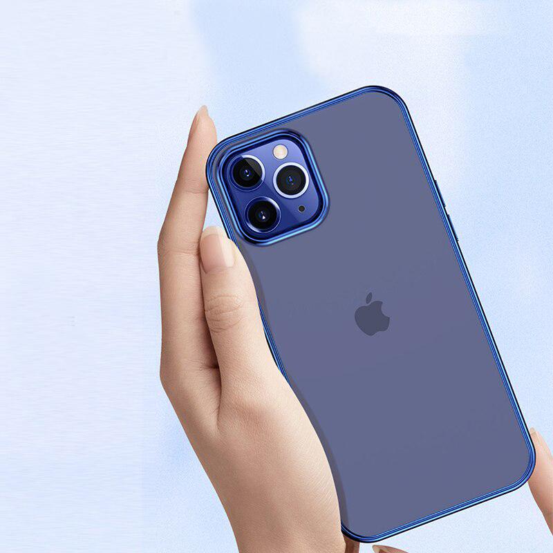 iPhone 12 Pro Max Electroplating Silicone Transparent Glitter Case - Image 8