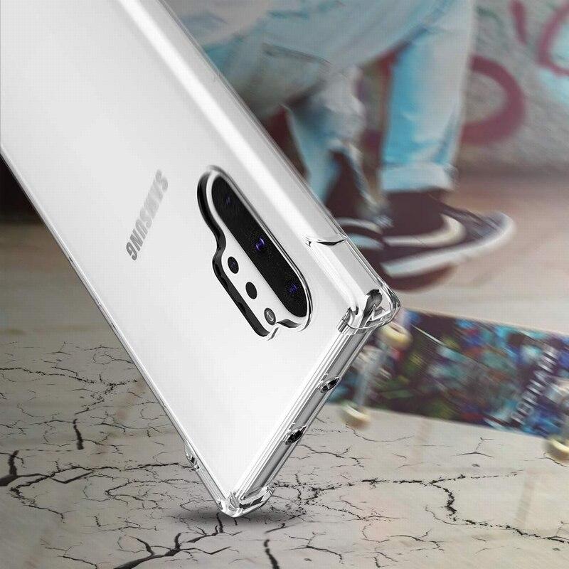 King Kong ® Galaxy Note 10 Plus Anti-Knock TPU Transparent Case - Image 5
