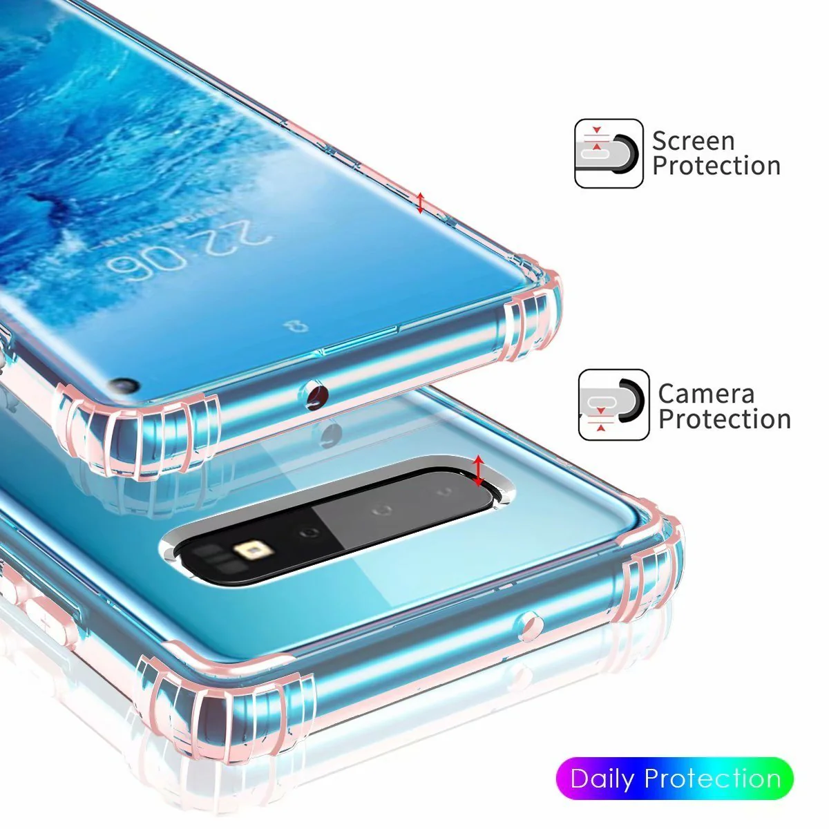 King Kong ® Galaxy S10 Plus Anti-Knock TPU Transparent Case - Image 12