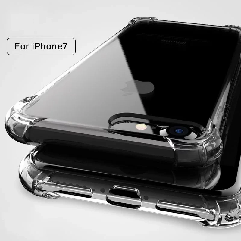 King Kong ® iPhone 8 Plus Anti Shock TPU Transparent Case - Image 11