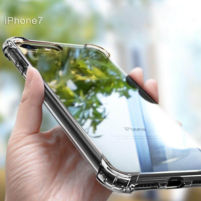 King Kong ® iPhone 8 Plus Anti Shock TPU Transparent Case - Image 3