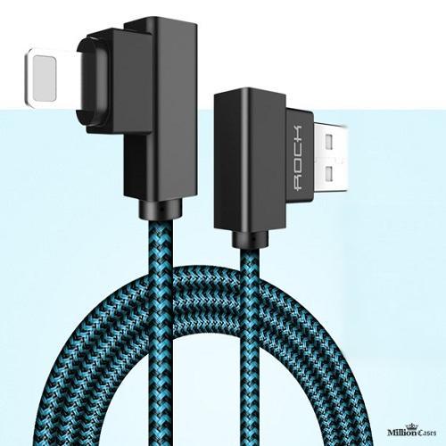 L Bend Nylon Braided USB Charging Cable - Image 10