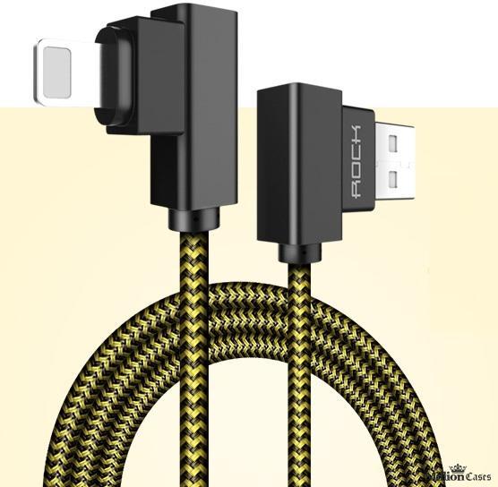 L Bend Nylon Braided USB Charging Cable - Image 5