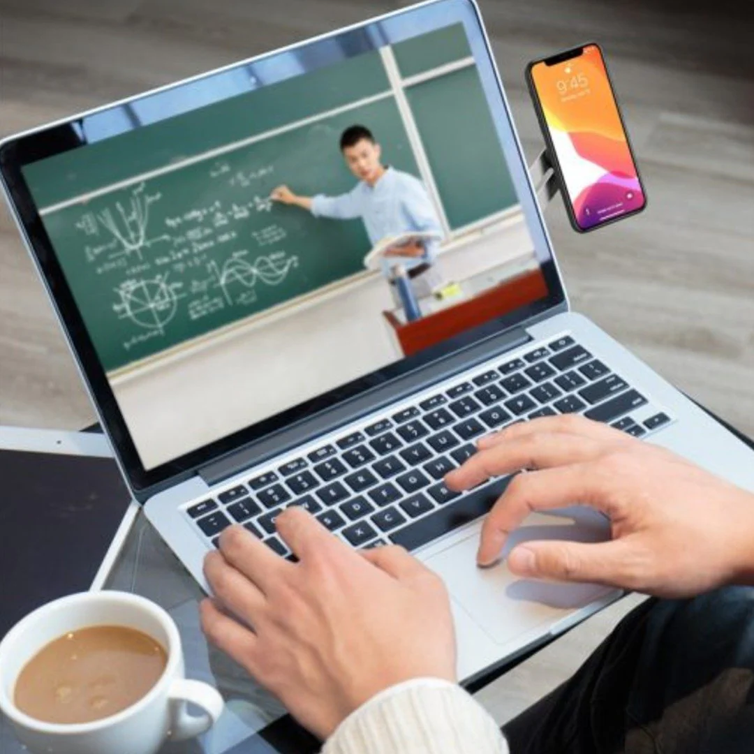Stylish Magnet Fit Laptop-Smartphone Holder - Image 6