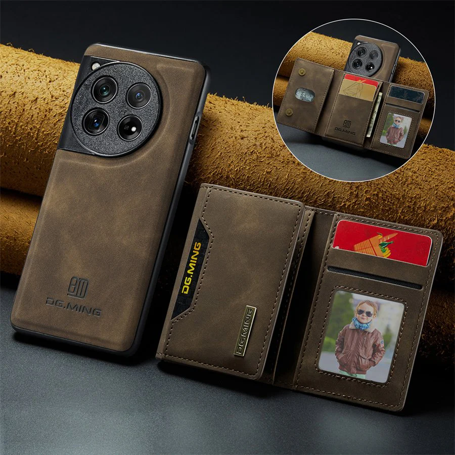 Lavish Leather Magnetic Wallet Case - OnePlus - Image 2
