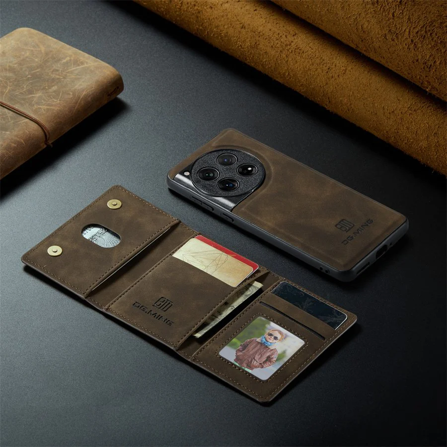 Lavish Leather Magnetic Wallet Case - OnePlus - Image 3