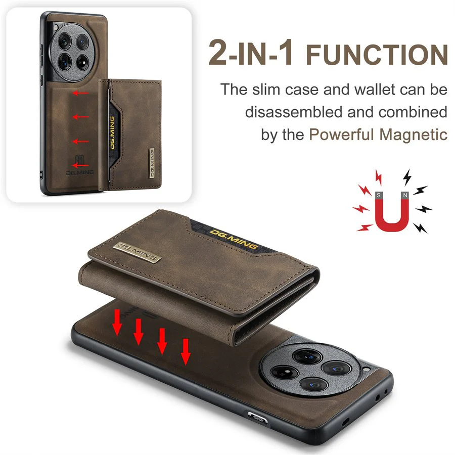 Lavish Leather Magnetic Wallet Case - OnePlus - Image 6