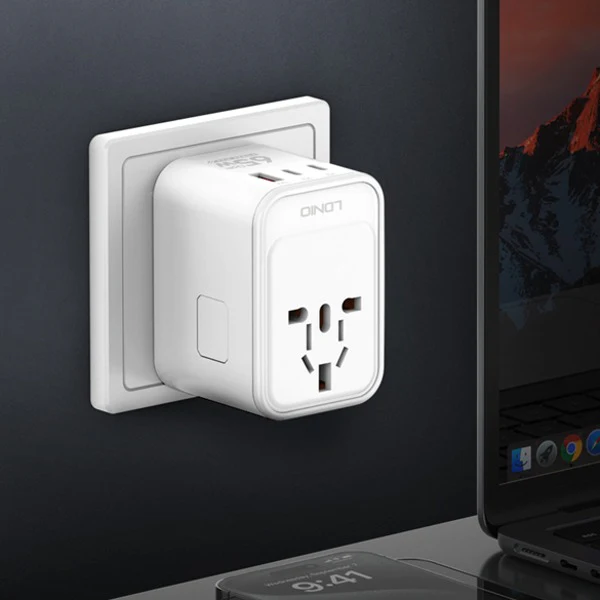 LDNIO Jet Setter 3 USB Ports 65W Travel Adapter - Image 4
