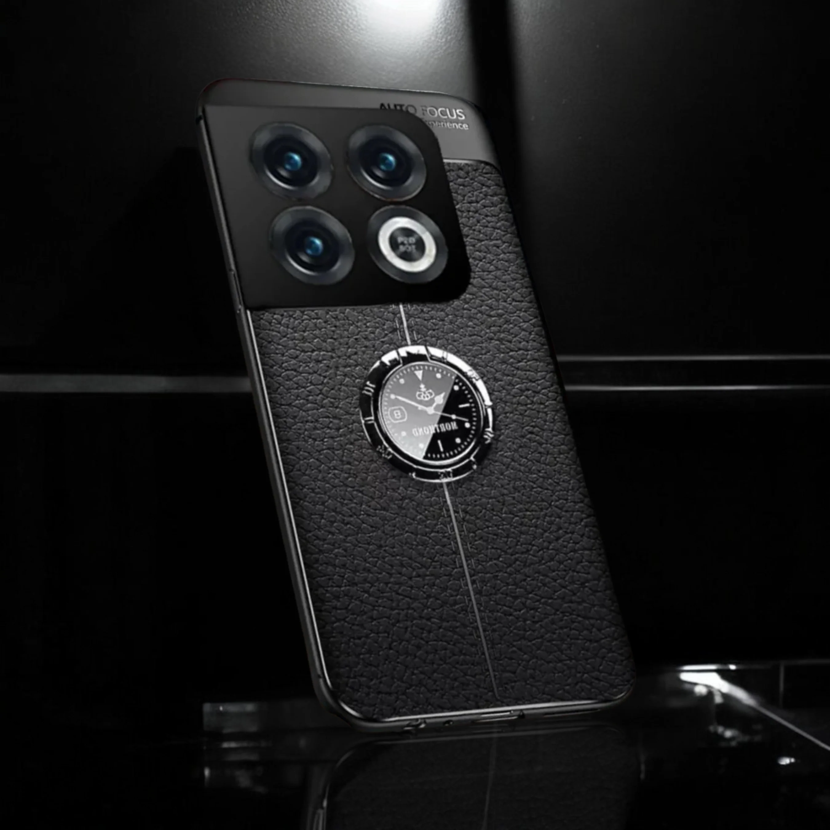 Leather Craft Clock Inspired Case - OnePlus - Image 4