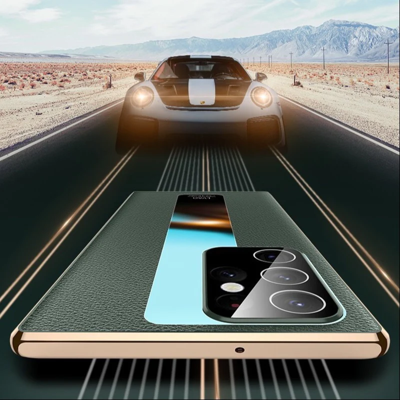 Magnetic Metal Bumper Glass Case - Samsung - Image 4