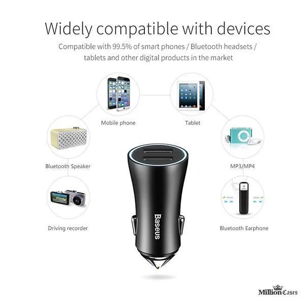 Dual USB Car Phone Charging Adapter - Image 8