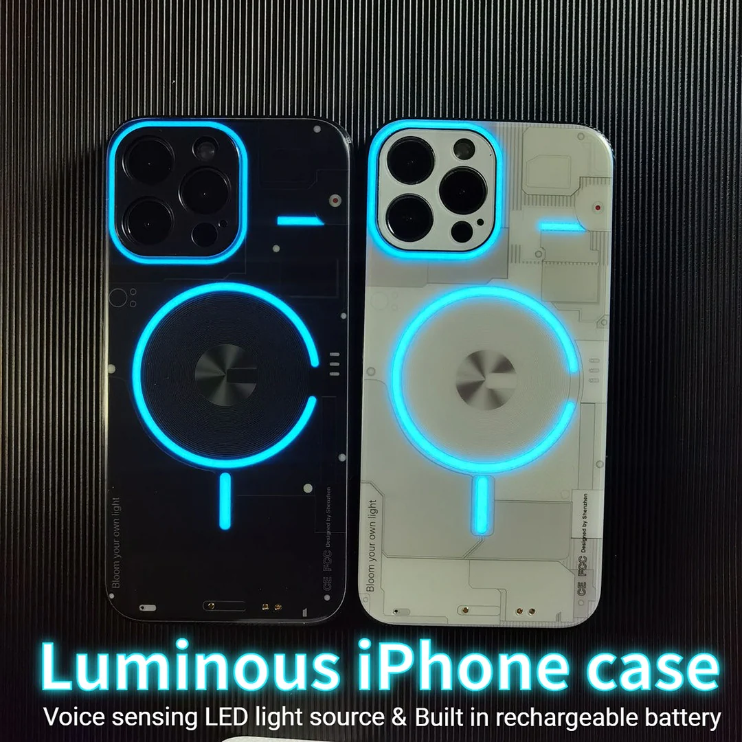 LED Glow MagSafe Case - iPhone - Image 4