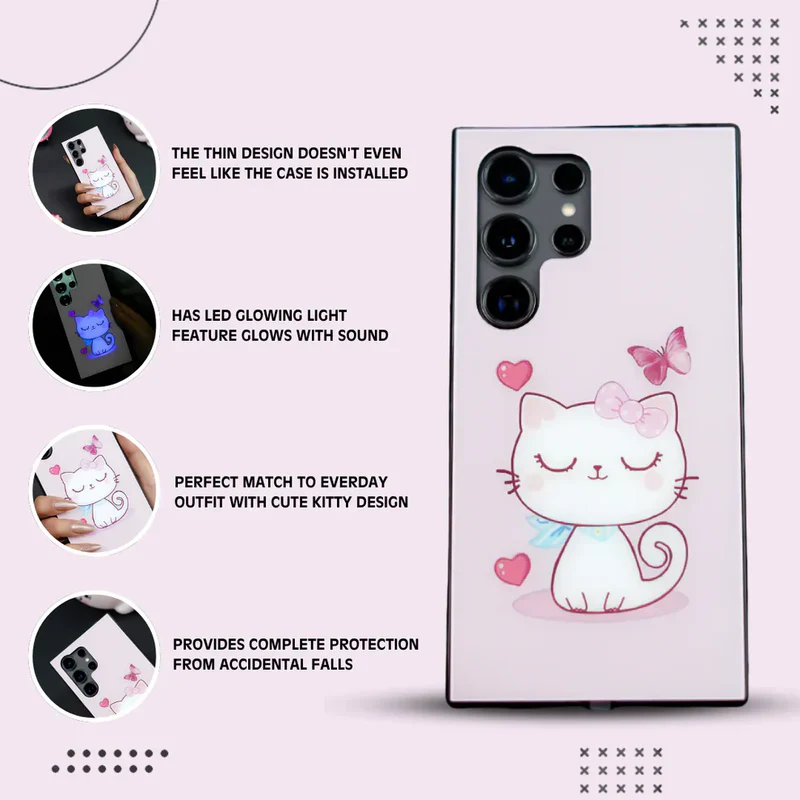 Luminous LED Bright Glow Light Case - Samsung - Image 6