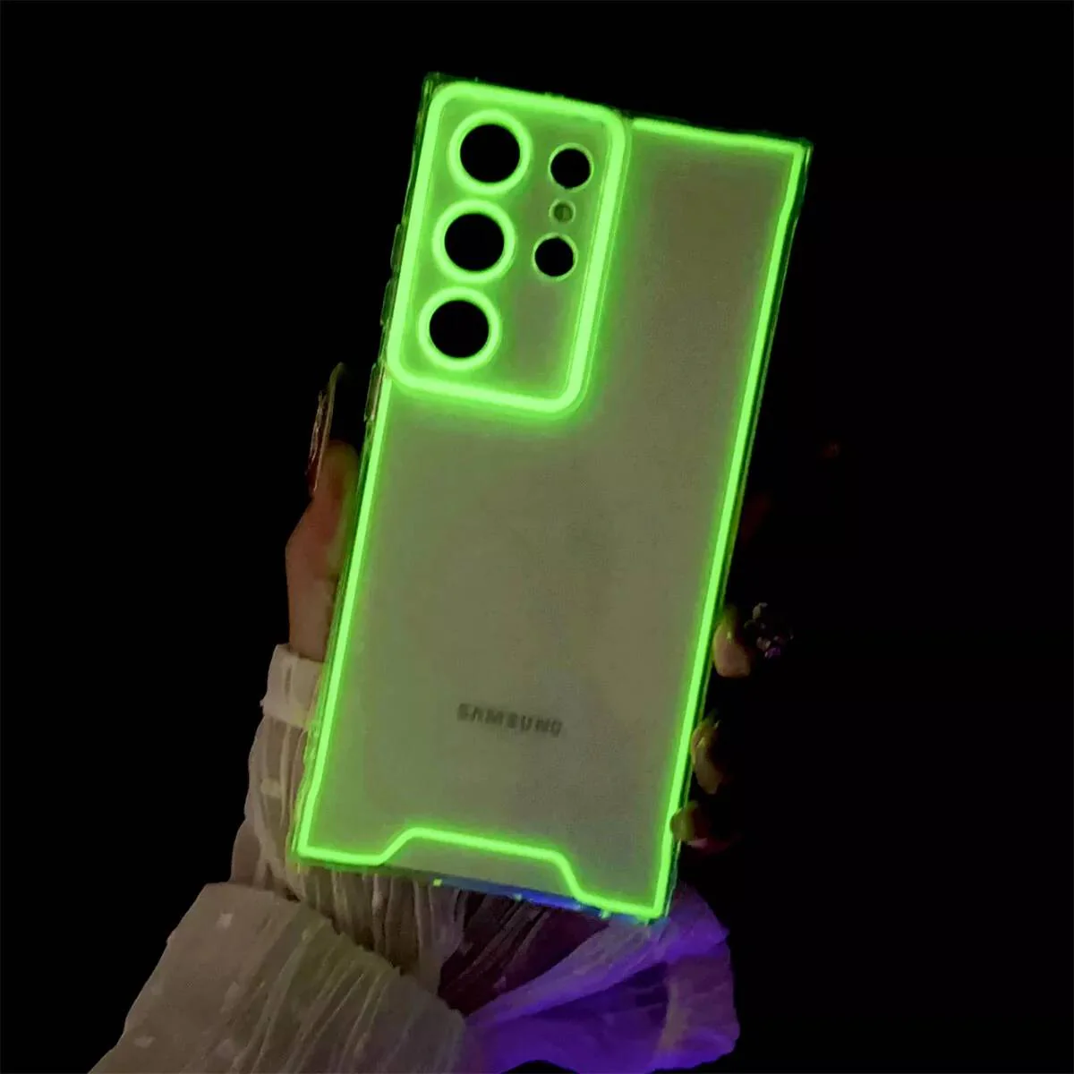 Luminous Night Glow Clear Case - Samsung - Image 6
