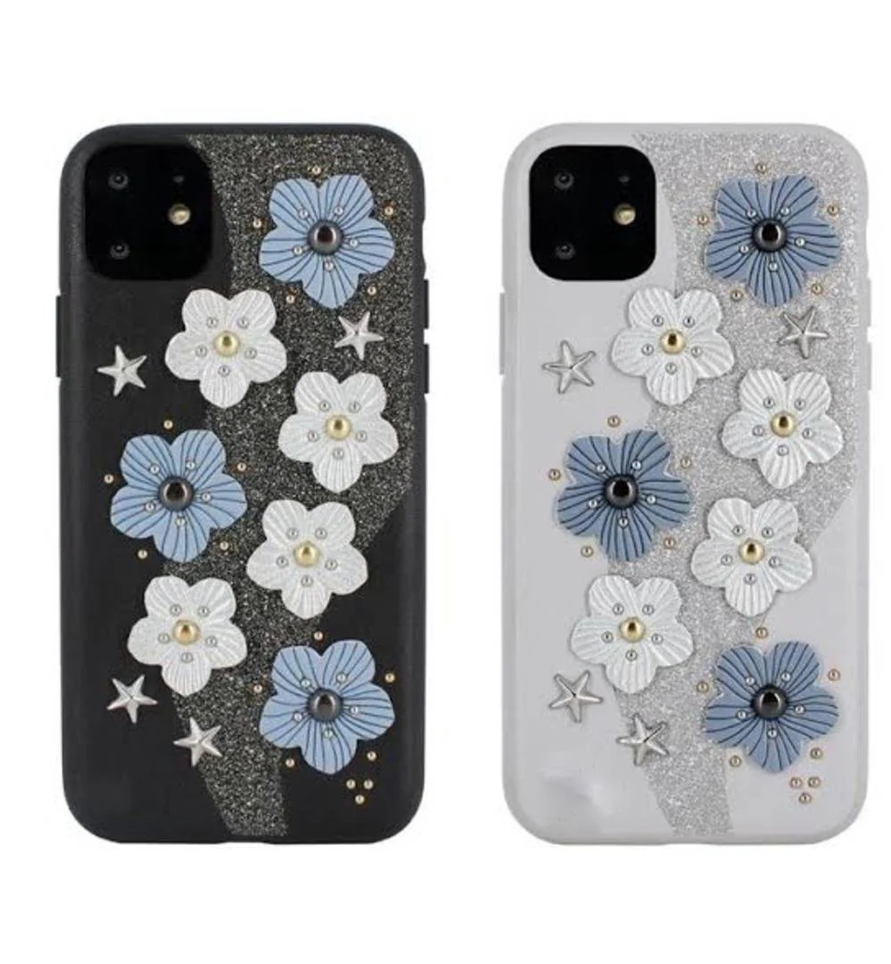 MK ® iPhone 11 Pro Max  Luna Aristo 3D Flower Print Case - Image 4