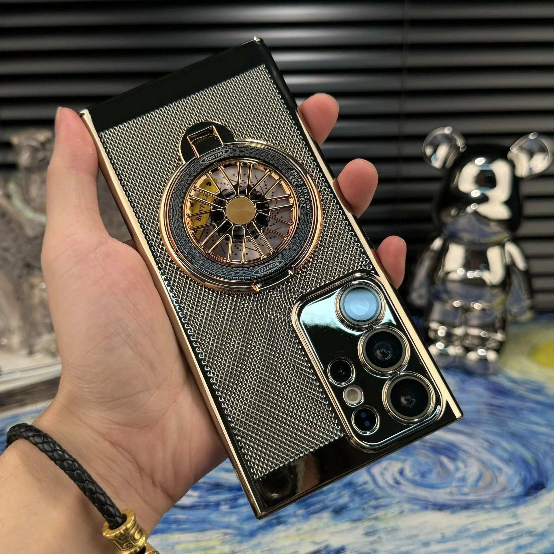 Brilliant Spin Rotating Wheel Stand Case - Samsung - Image 2