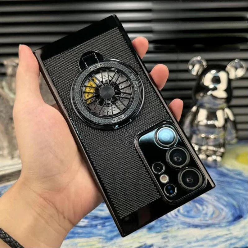 Brilliant Spin Rotating Wheel Stand Case - Samsung - Image 3