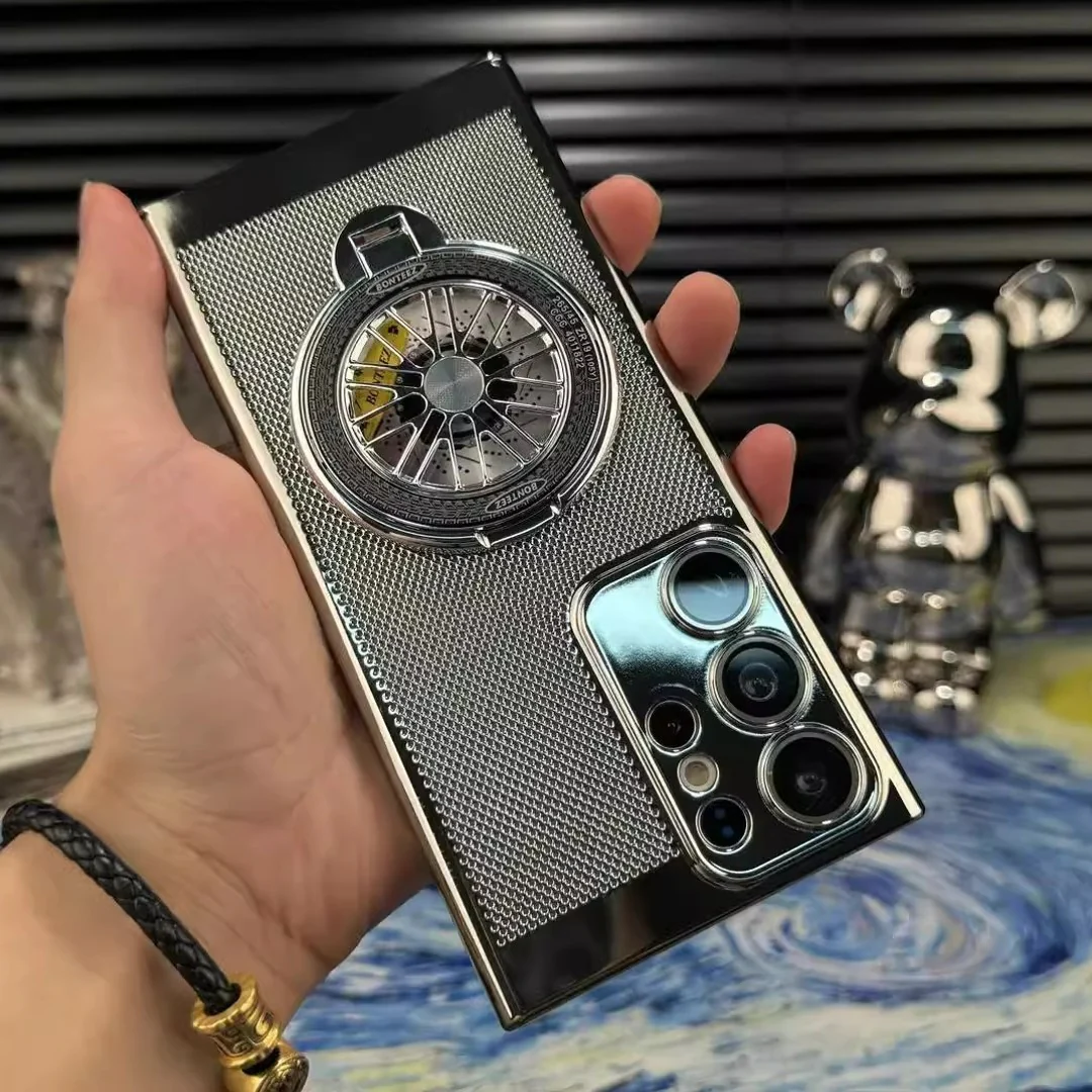 Brilliant Spin Rotating Wheel Stand Case - Samsung - Image 4