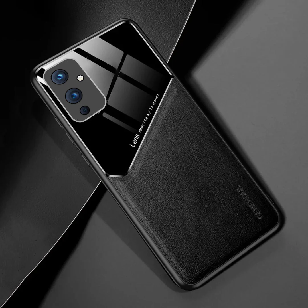 Vintage Leather Magnetic Holder Case - OnePlus - Image 24