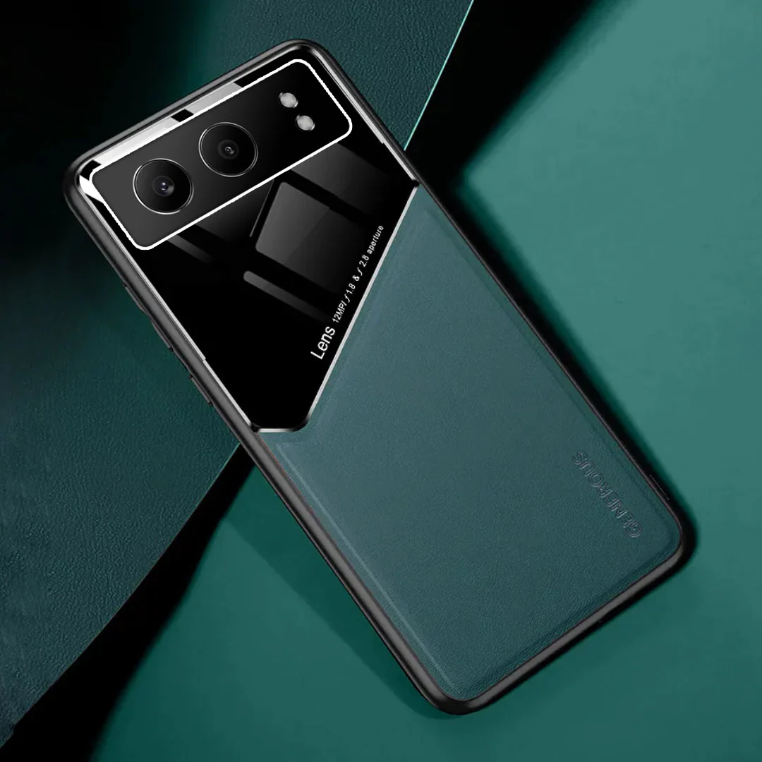Vintage Leather Magnetic Holder Case - OnePlus - Image 35