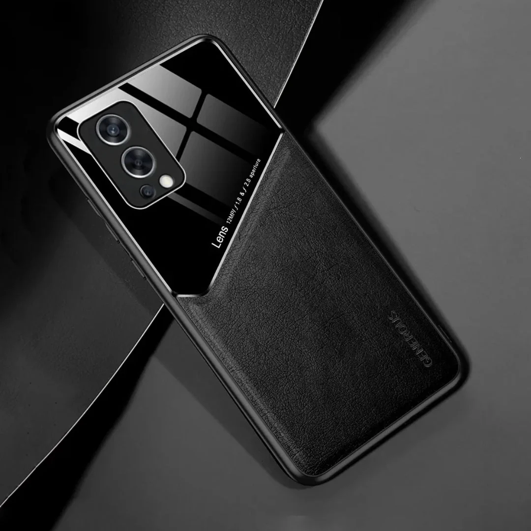 Vintage Leather Magnetic Holder Case - OnePlus - Image 4