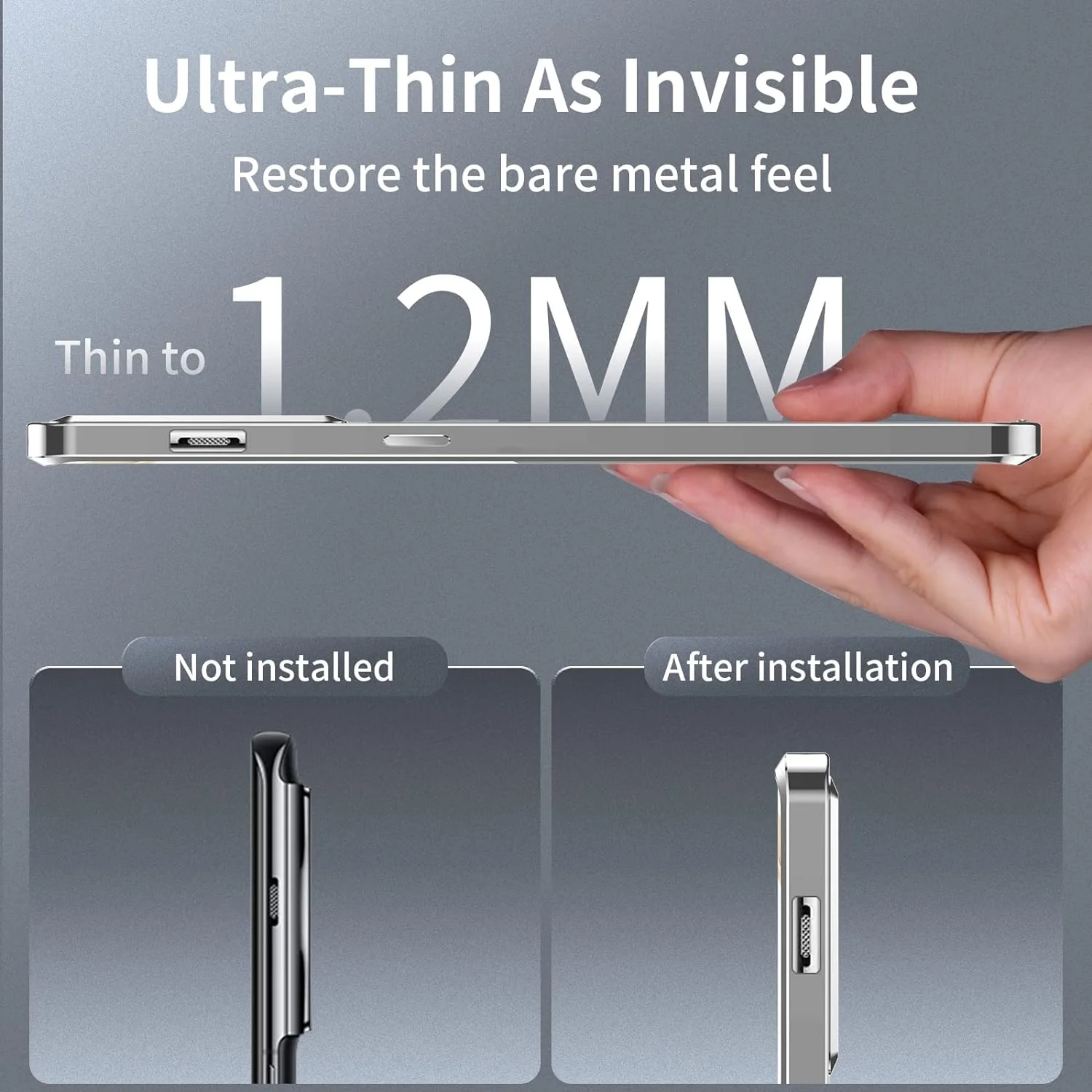 OnePlus 11 Magsafe Aluminum Frame Matte PC Case - Image 4