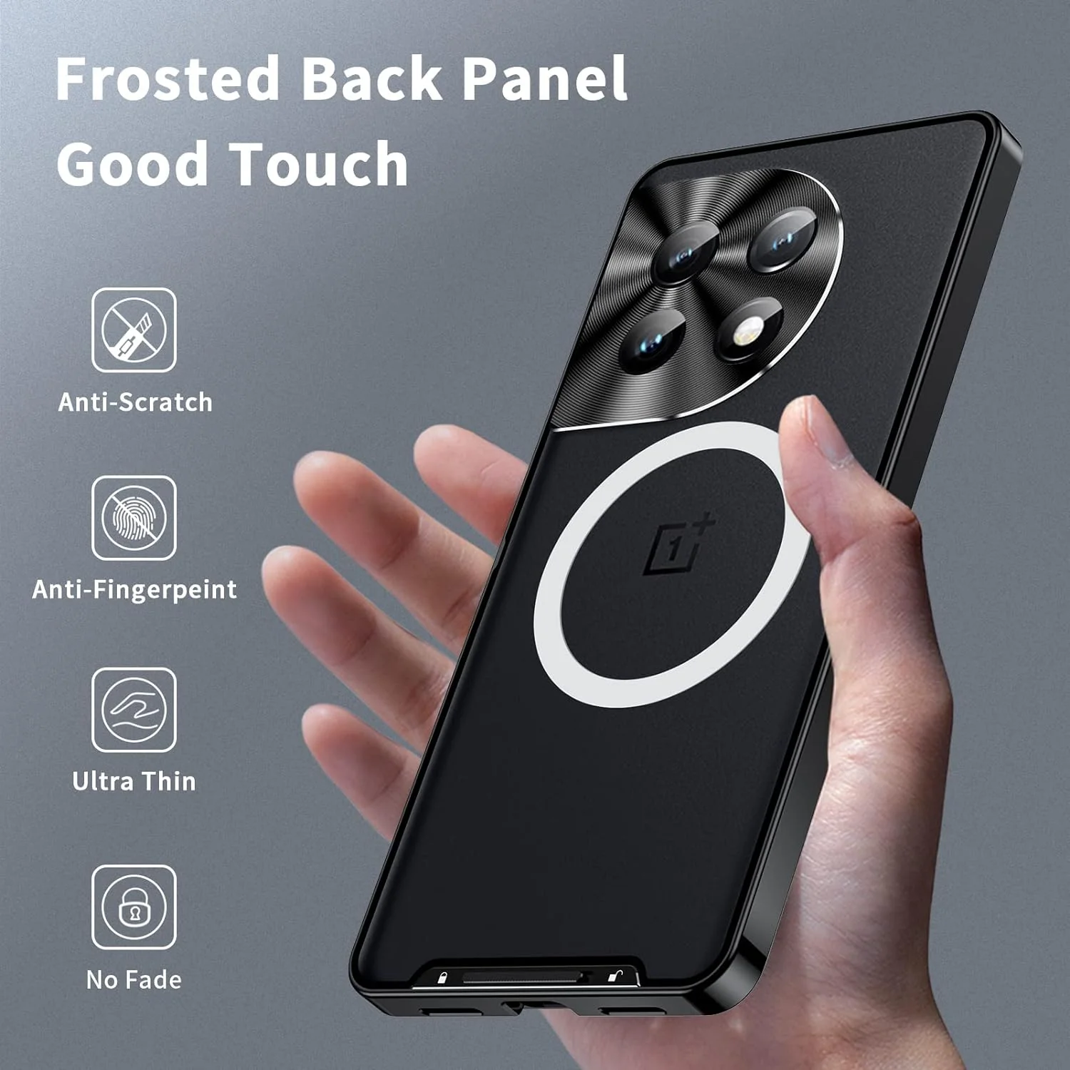 OnePlus 11 Magsafe Aluminum Frame Matte PC Case - Image 6