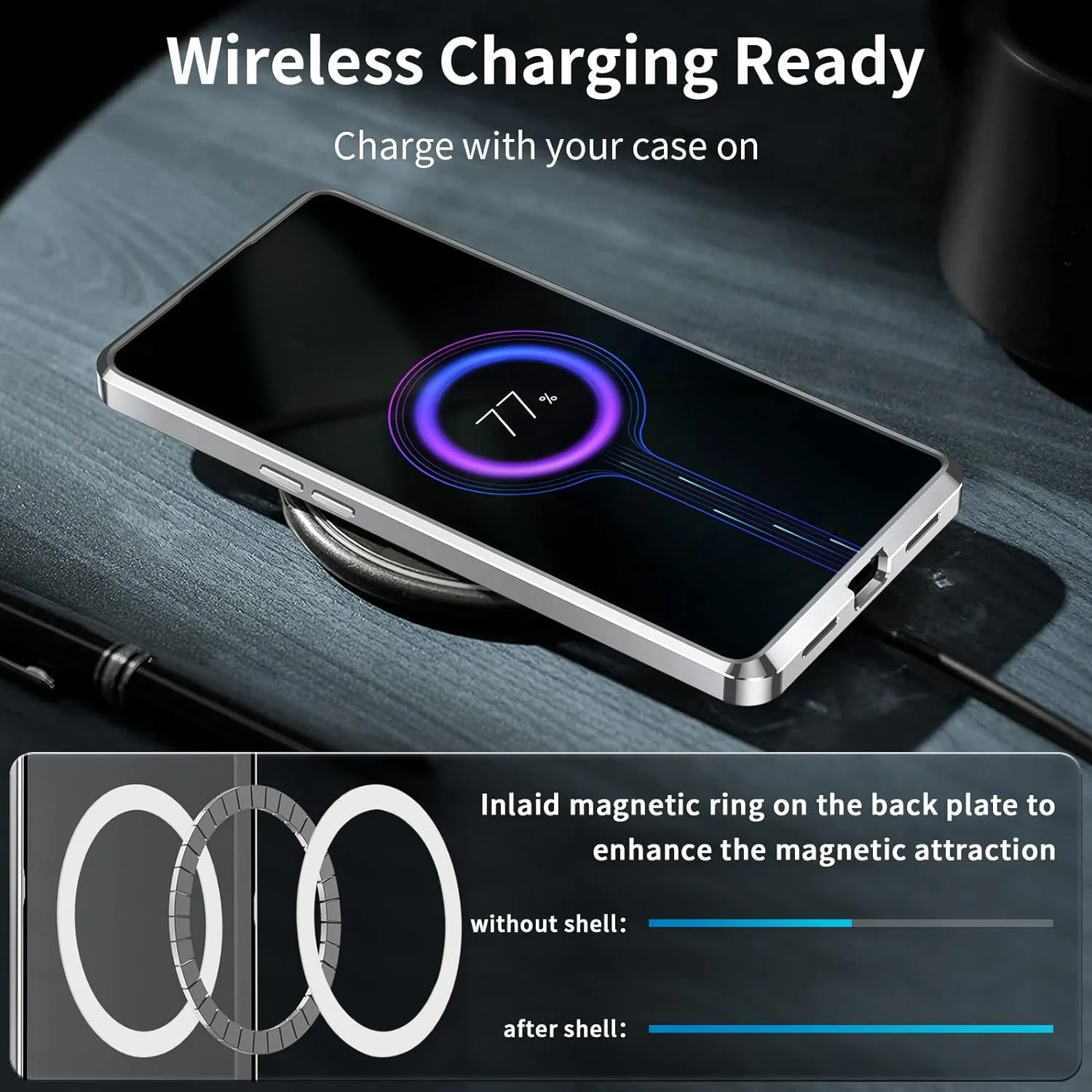 OnePlus 11 Magsafe Aluminum Frame Matte PC Case - Image 9