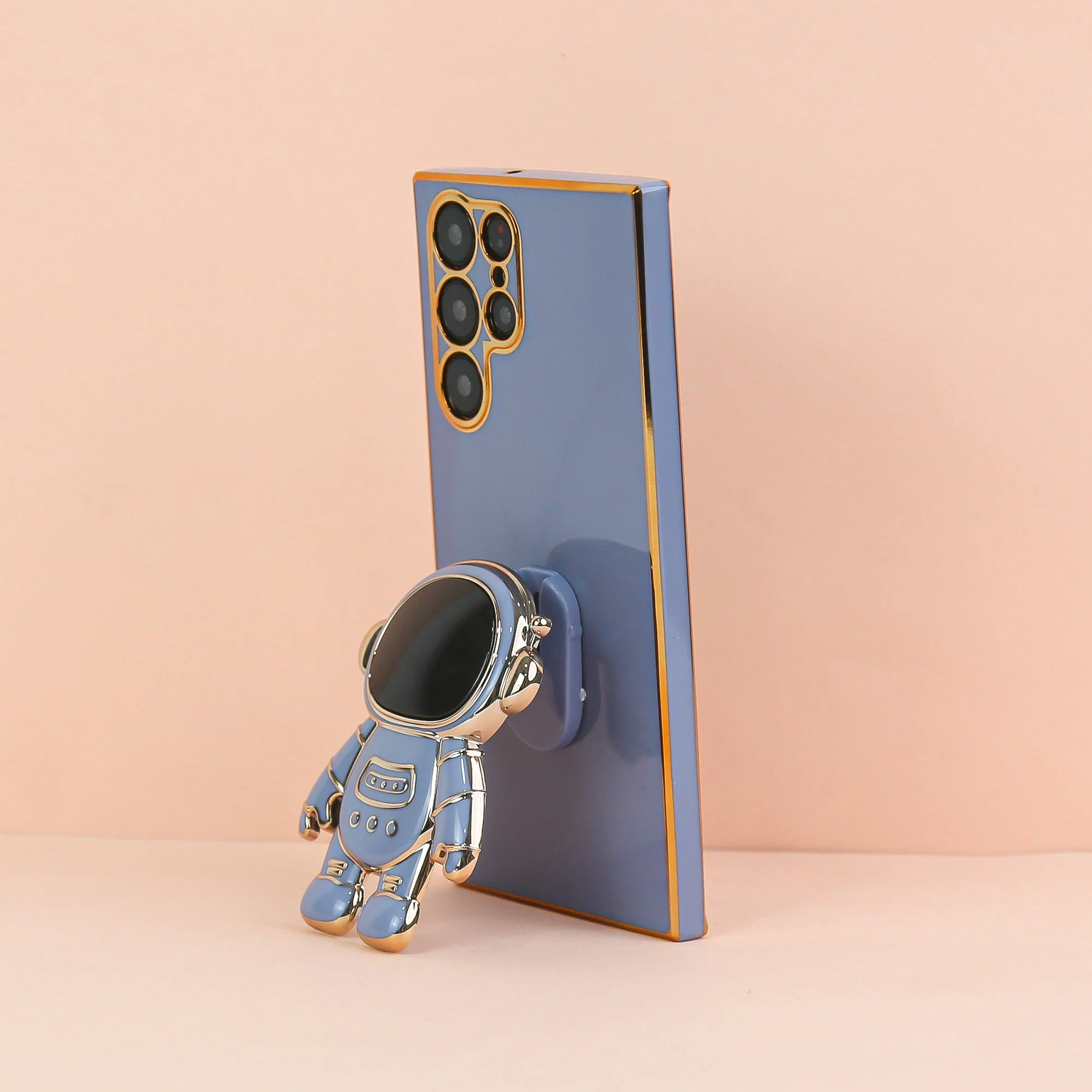 Luxurious Astronaut Bracket Phone Case - Samsung - Image 7