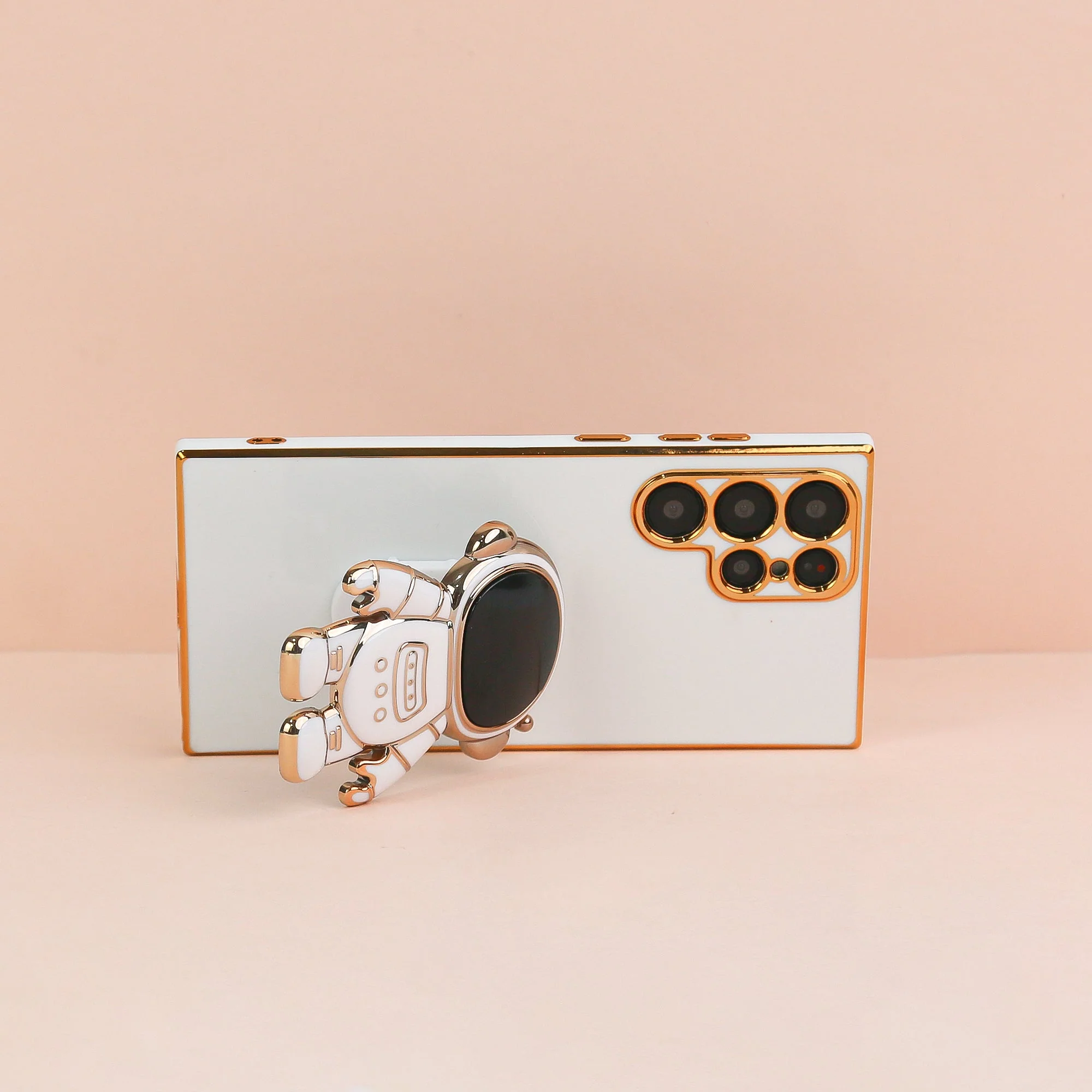 Luxurious Astronaut Bracket Phone Case - Samsung - Image 8