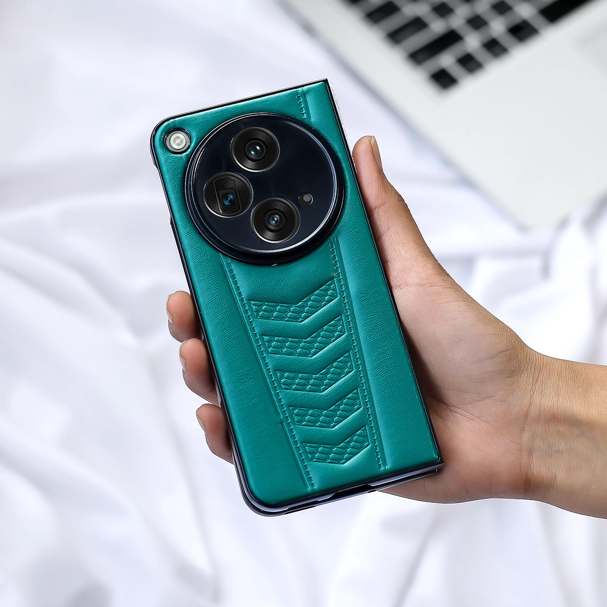 Luxury Arrow Pattern Leather Case - OnePlus - Image 4