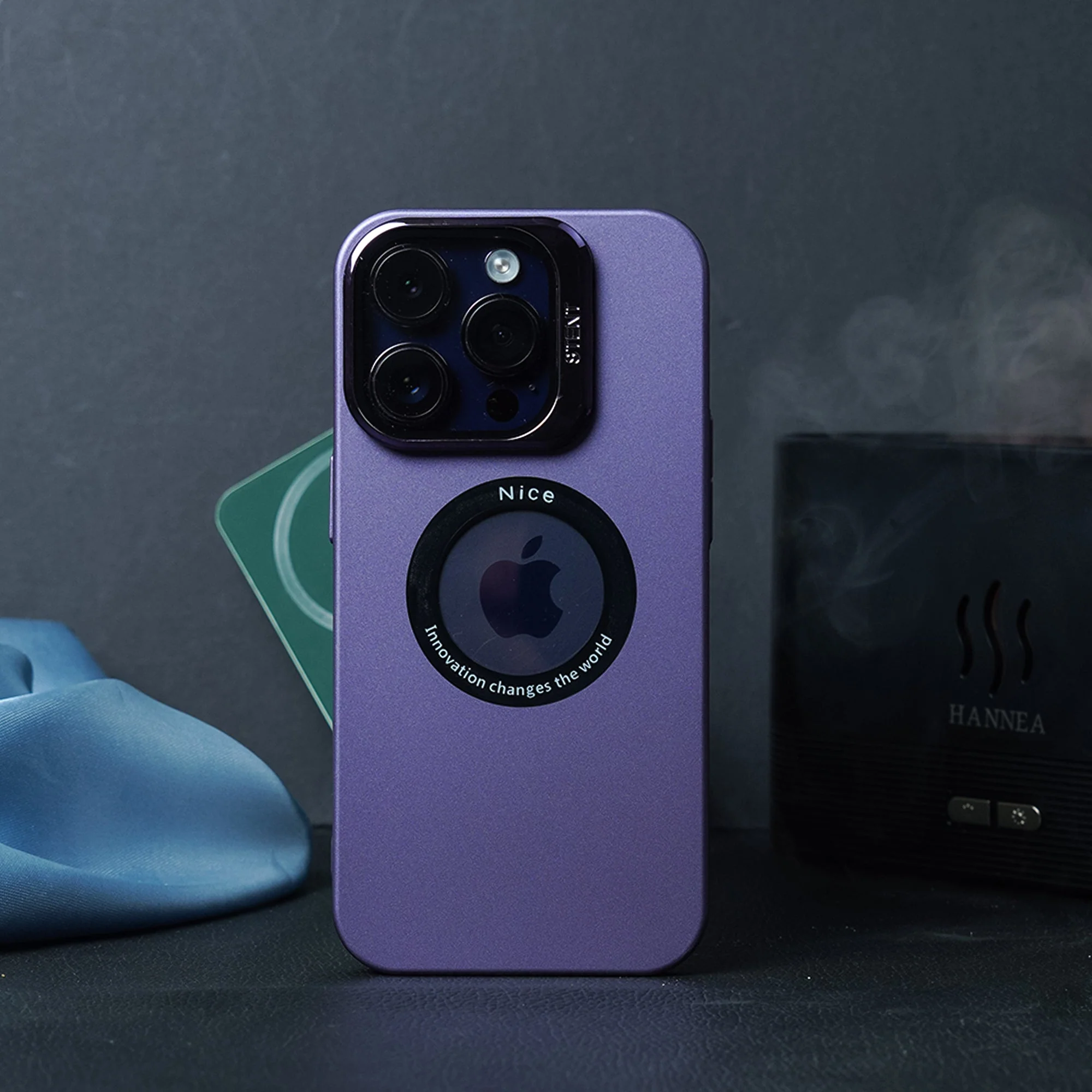 Luxury Camera Stand With Logo Cut Case - iPhone - Image 7