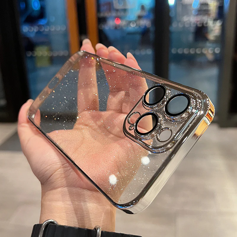 Luxury Clear Bling Lens Shield Case - iPhone - Image 5