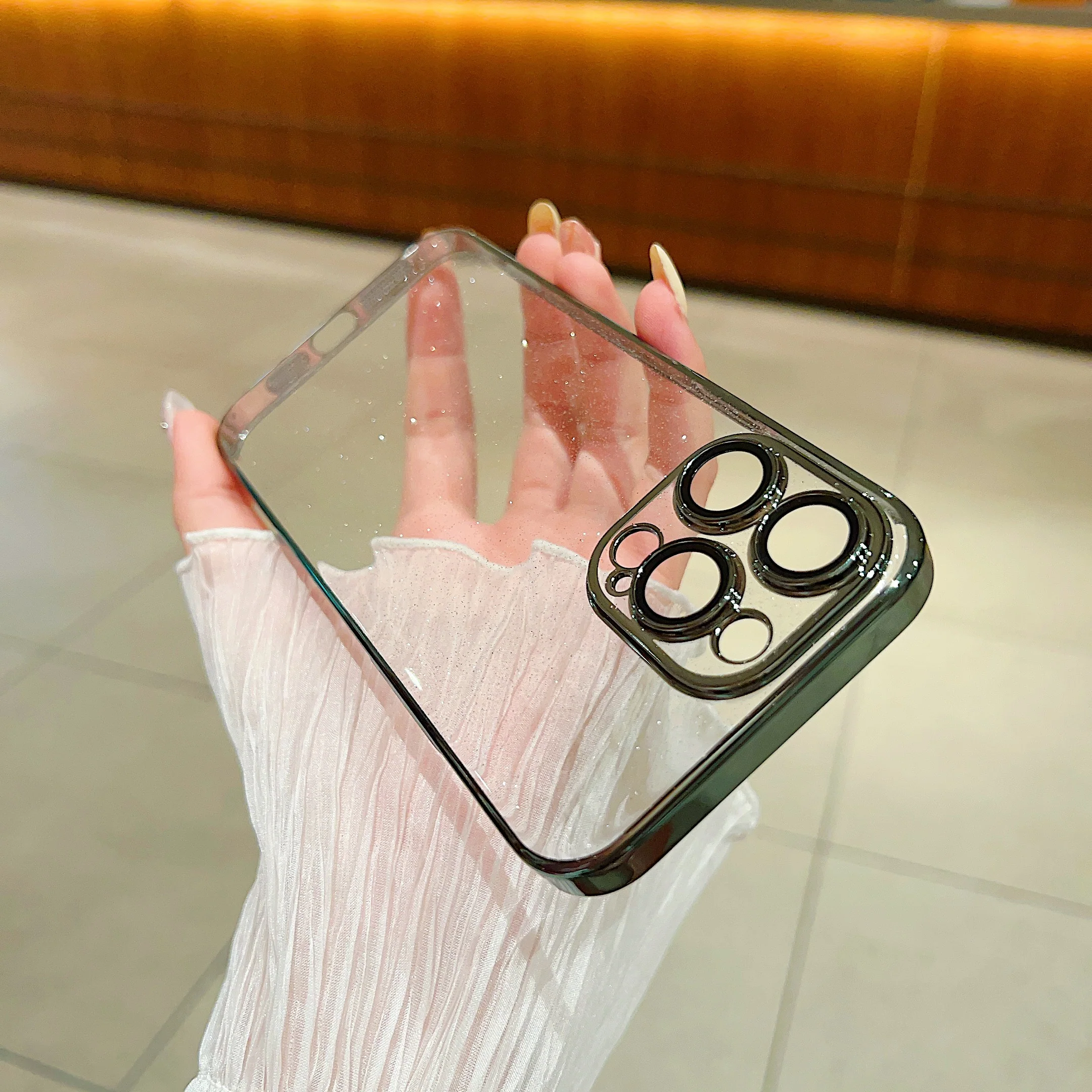 Luxury Clear Bling Lens Shield Case - iPhone - Image 7