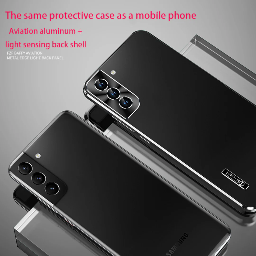 Luxury Magnetic Metal Frame Case - Samsung - Image 4